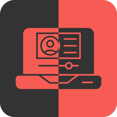 veri yönetimi düz vektör simgesi