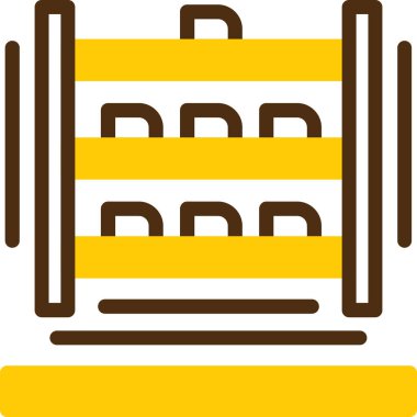 Barkod simgesi, vektör çizimi