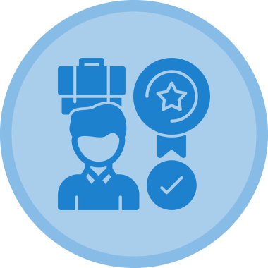 avatar. Web simgesi basit illüstrasyon