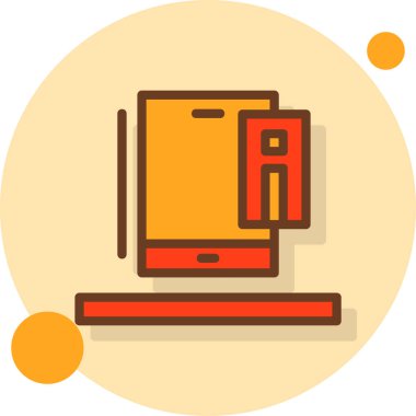 Bir kitabın vektör illüstrasyonu