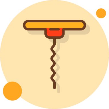 Mutfak. Web simgesi basit illüstrasyon