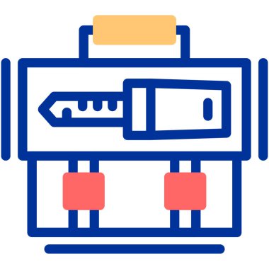 Bilet. Web simgesi basit illüstrasyon