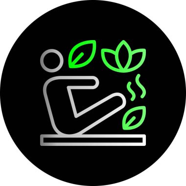 eko simge vektör illüstrasyonu