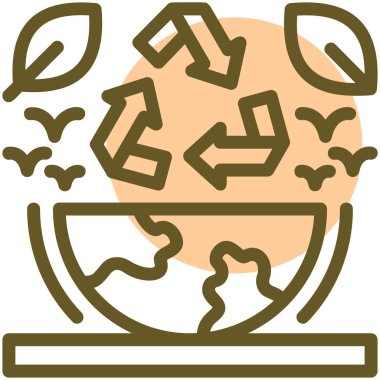 Dünya gezegeni simgesi