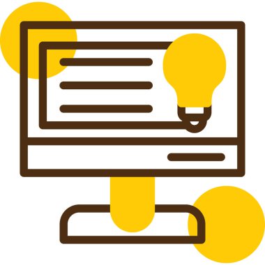 idea web icon simple illustration
