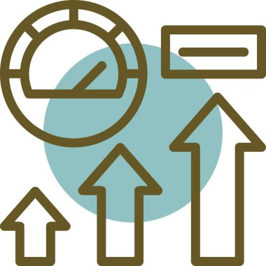 ok simgesinin vektör illüstrasyonu