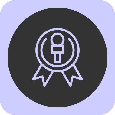 Ödül. Web simgesi basit illüstrasyon