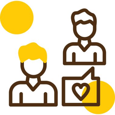 İş adamları. Basit tasarım