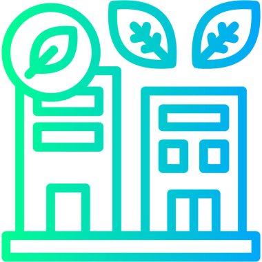 Yapı simgesinin vektör illüstrasyonu