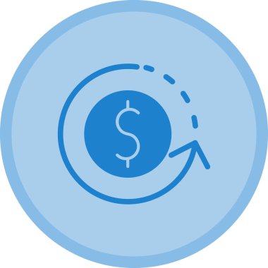 para vektörü renk simgesi