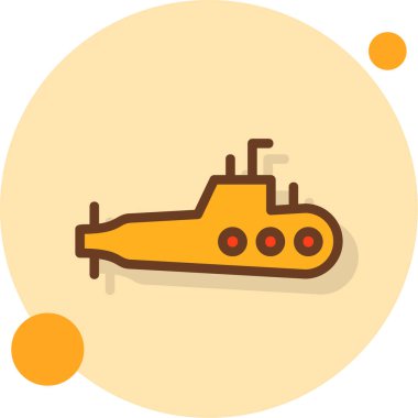 Gemi. Web simgesi basit tasarım