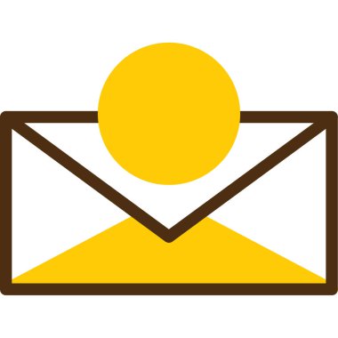 e- posta ileti vektörü simgesi