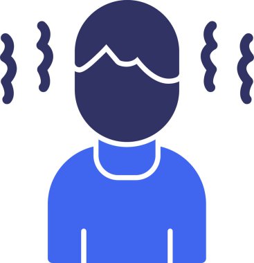 Ateşim var. Web simgesi basit illüstrasyon