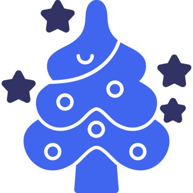 Ağaç. Web simgesi basit illüstrasyon