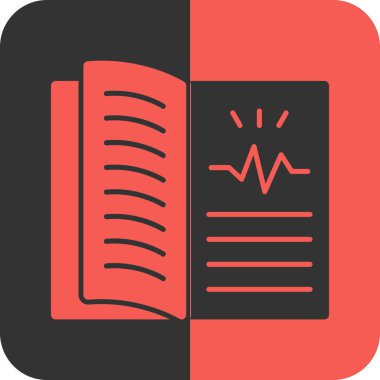 rapor simgesi vektör illüstrasyonu