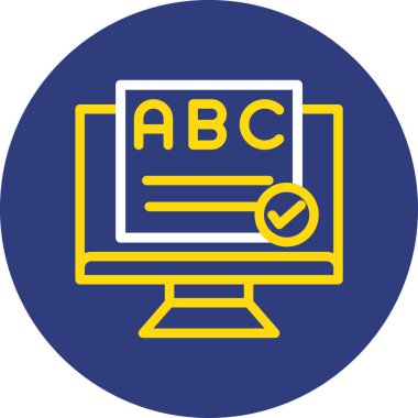 vektör dizüstü simgesi illüstrasyonu