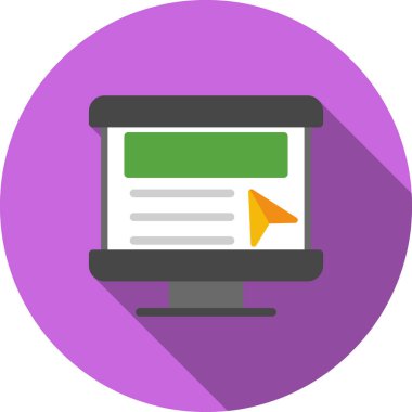 Internet pazarlama vektör simgesi