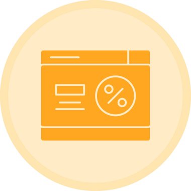 kredi indirimi simgesi