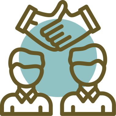 iş simgesi vektör illüstrasyonu