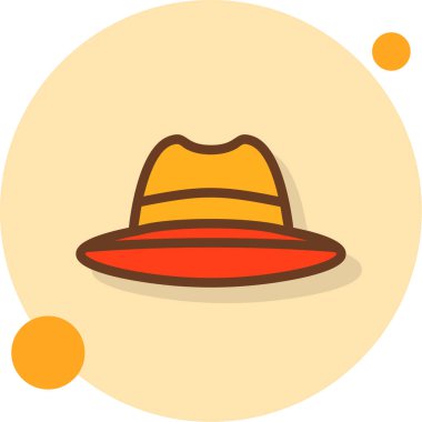 yaz ve bayram ikonu vektör illüstrasyonu