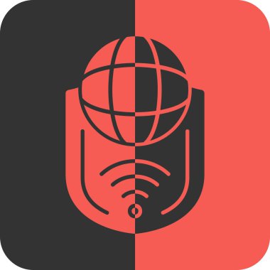 radyo simgesi vektör illüstrasyon tasarımı