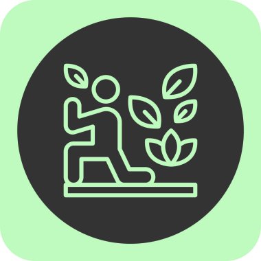 Çevre koruma kavramı simgesi