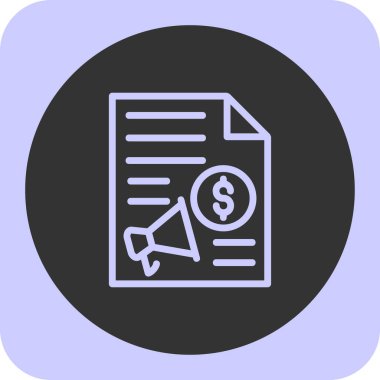 Vektör Doları simge tasarlamak