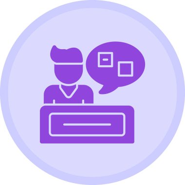 Modern simgenin vektör illüstrasyonu