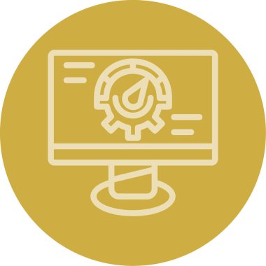 seo modern simgesinin vektör illüstrasyonu