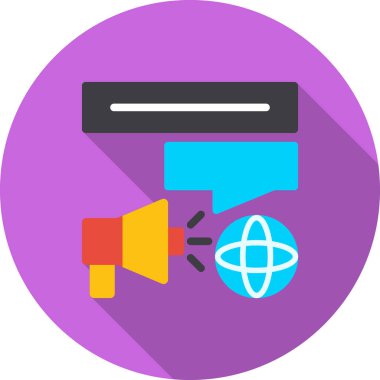 seo modern simgesinin vektör illüstrasyonu