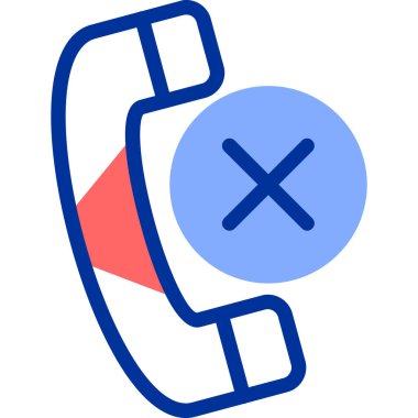 Telefonunuz var. Web simgesi basit illüstrasyon