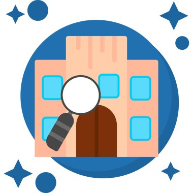 Dedektif ve kameralı büyüteç.