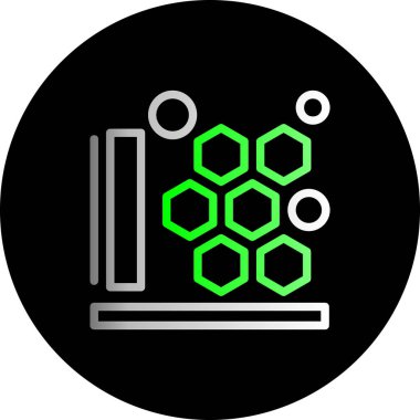 Tıbbi bir simgenin vektör illüstrasyonu