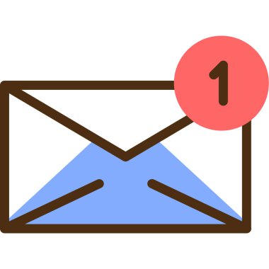 harf e- posta iletisi simgesi doldurulmuş özet biçimi