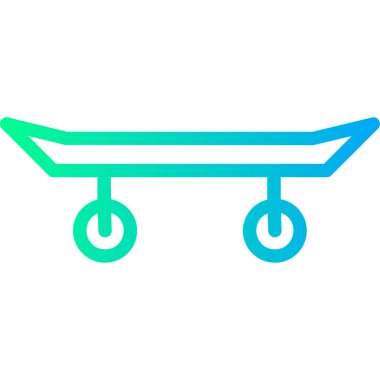 Tramvay ikon vektörü. izole edilmiş sınır sembolü çizimi