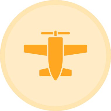 Uçak. Web simgesi basit illüstrasyon