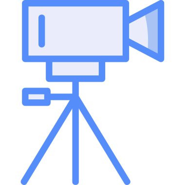 Kamera. Web simgesi basit illüstrasyon