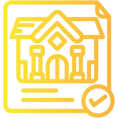 ev simgesi vektör illüstrasyonu