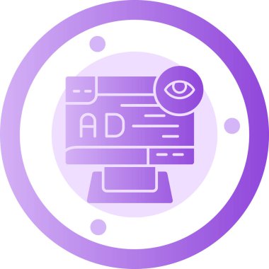 seo modern simgesinin vektör illüstrasyonu