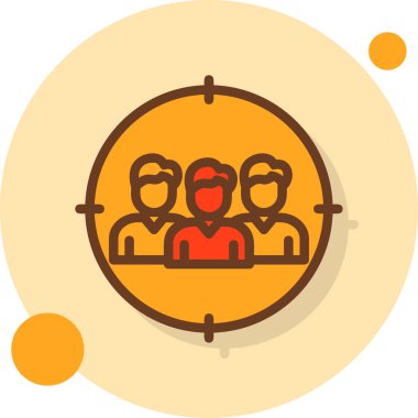 İş ikonu. vektör illüstrasyonu