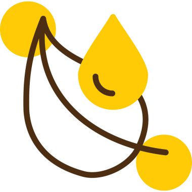 muz ikonu vektör çizimi