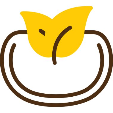 Çizgi film kahvenin vektör çizimi