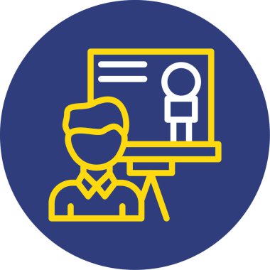 seo modern simgesinin vektör illüstrasyonu