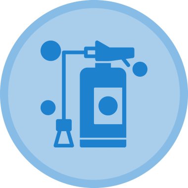 Benzin istasyonunun vektör illüstrasyonu