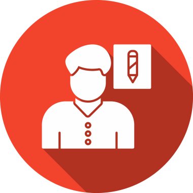 Modern simgenin vektör illüstrasyonu