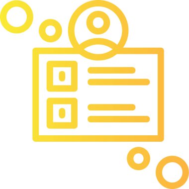 Belge. Web simgesi basit illüstrasyon