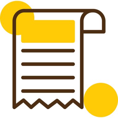 İş Belgesi. Basit illüstrasyon