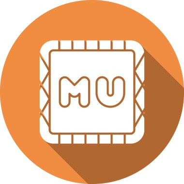 Modern bir simgenin vektör illüstrasyonu