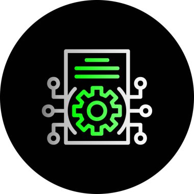 seo modern simgesinin vektör illüstrasyonu