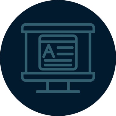 seo modern simgesinin vektör illüstrasyonu